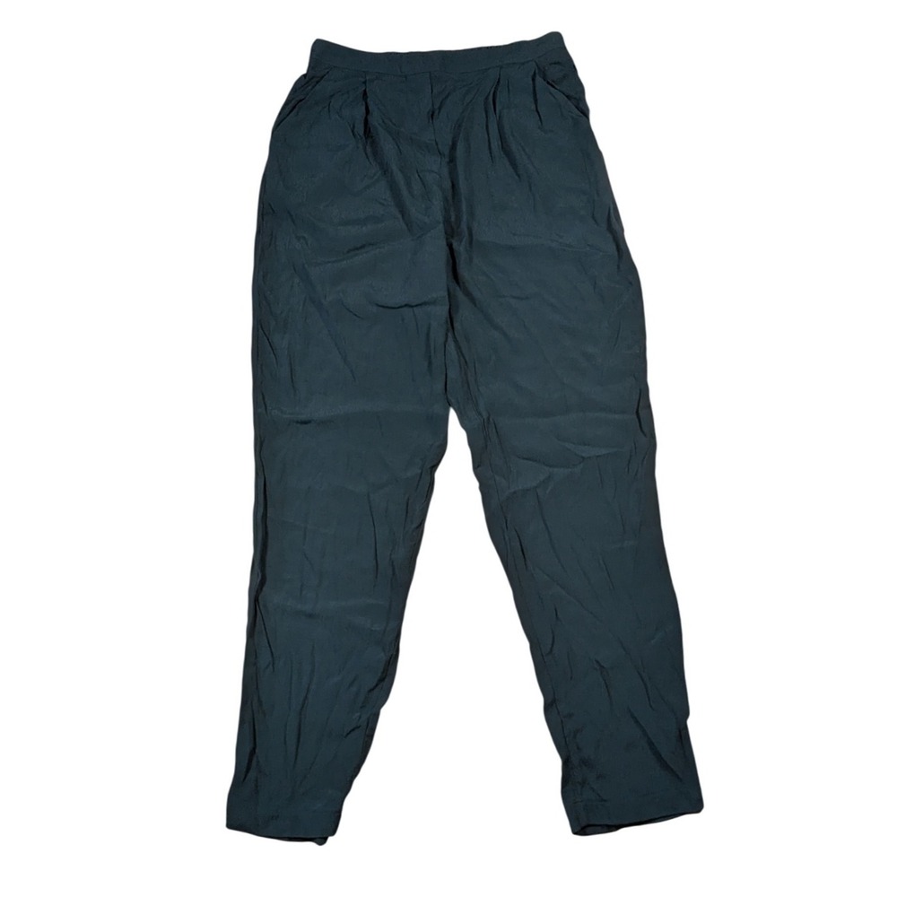 NWT June & Hudson Pants Casual Lightweight Career Women's Medium Emerald Green
